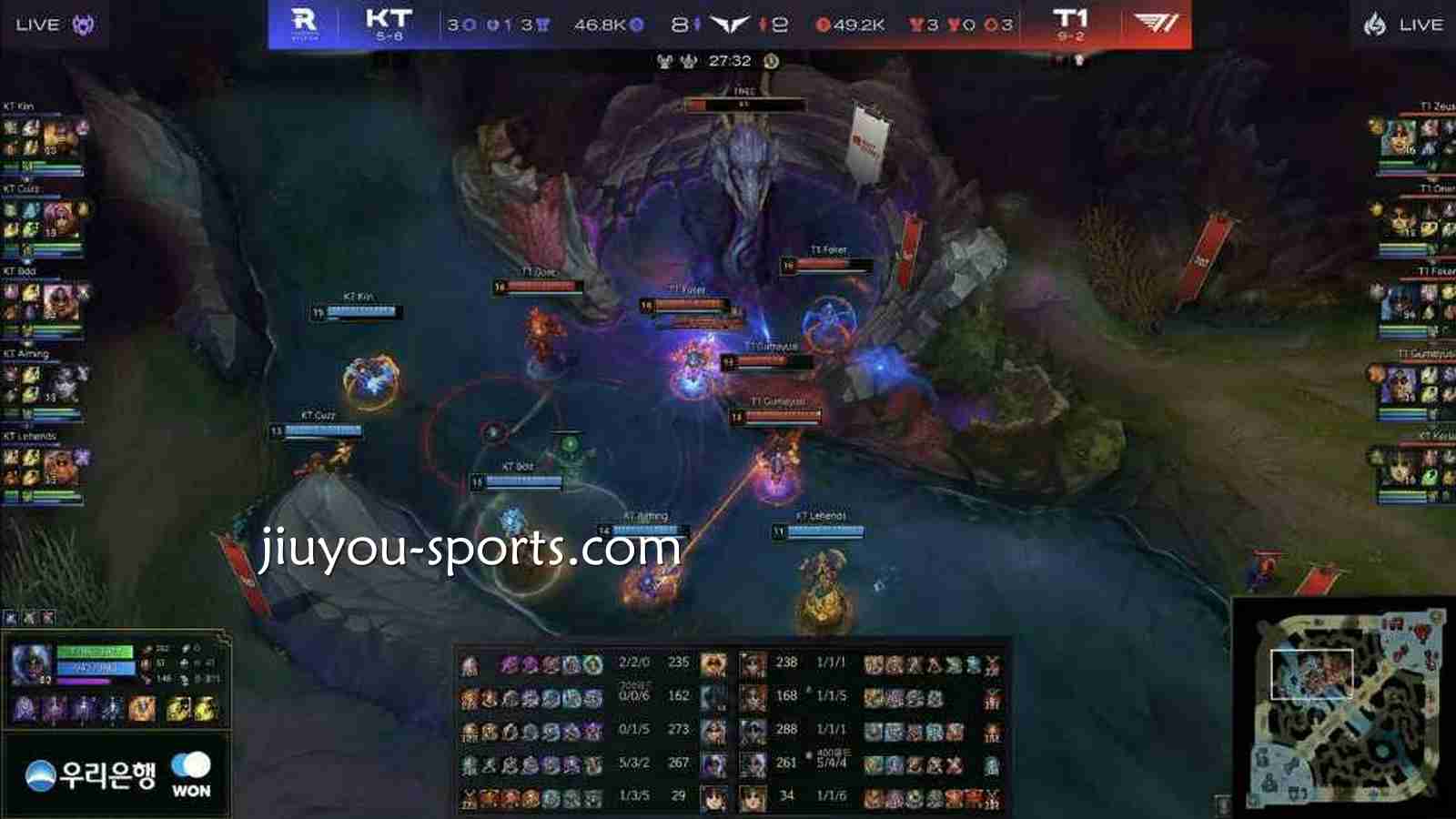 九游体育《英雄联盟》T1VSKT赛前预测:LCK盘口走势怎么看?