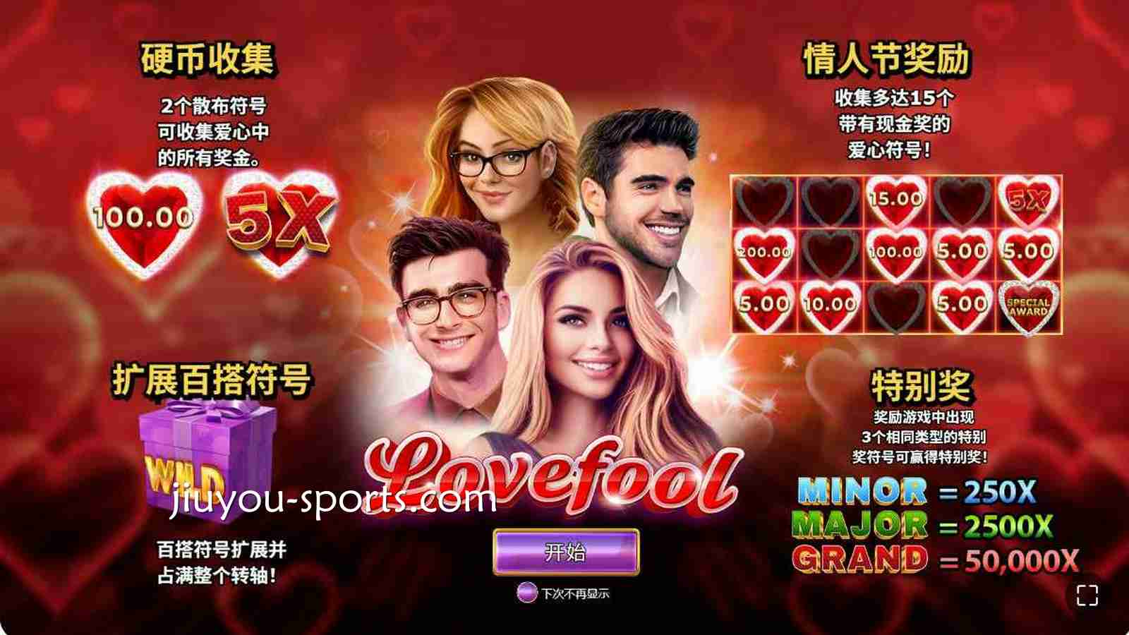 九游体育《为爱痴狂》攻略：PT老虎机奖励规则