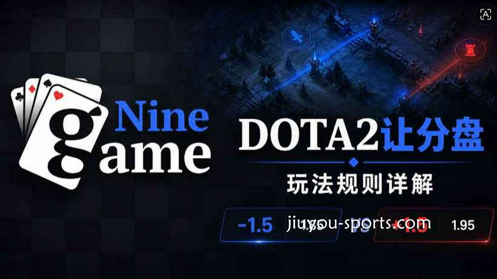 九游体育《DOTA2》让分盘投注规则速读
